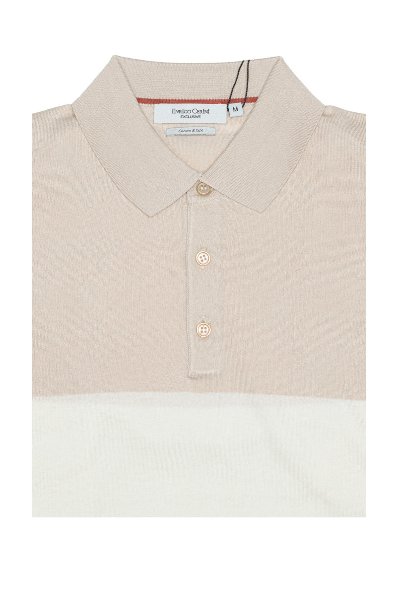 Поло ENRICO CERINI 223106/BEIGE