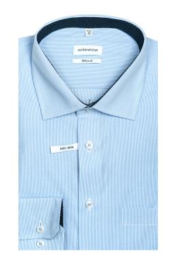 Фото рубашки Прямой силуэт Рубашка SEIDENSTICKER, цвет голубой
