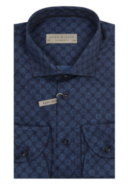 Фото рубашки Tailored fit Рубашка JOHN MILLER, цвет синий