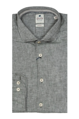 Фото рубашки Casual Fit Рубашка PURE, цвет зеленый