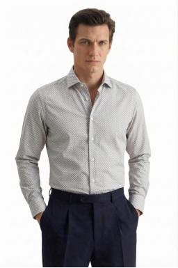 Фото рубашки Shaped Fit Рубашка SEIDENSTICKER, цвет светло-серый