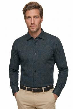 Фото рубашки Fashion Fit Рубашка ENRICO CERINI, цвет синий