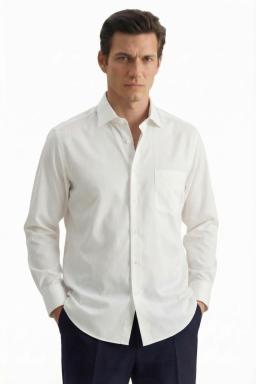 Фото рубашки Прямой силуэт Рубашка SEIDENSTICKER, цвет белый