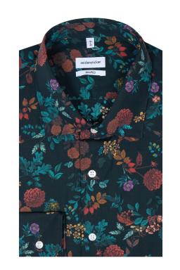 Фото рубашки Shaped Fit Рубашка SEIDENSTICKER, цвет серый