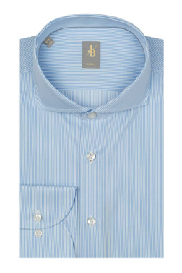 Фото рубашки Полуприлегающий силуэт Рубашка JACQUES BRITT, цвет голубой