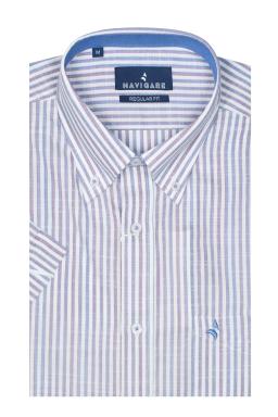 Фото рубашки Прямой силуэт Рубашка NAVIGARE, цвет бордовый