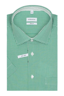 Фото рубашки Прямой силуэт Рубашка SEIDENSTICKER, цвет зеленый